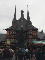 Rathhaus Wernigerode am 01. Dezember 2016.