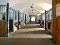 Benediktinerkloster Einsiedeln, Marstall. Der barocke Stall wurde in den Jahren 1764-1767 erbaut - 20.09.2015