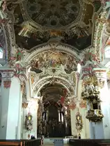 Benediktinerkloster Einsiedeln, Kirchenschiff - 19.02.2009
