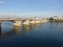 Macon, Pont Saint Laurent ber den Fluss Sane (22.09.2016)