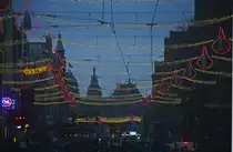 Beleuchtung an der Stra�e Damrad in Amsterdam Aufnahme: 3. Juni 2017.