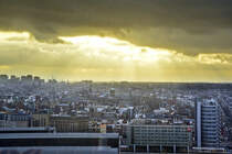 Amsterdam - Blick vom A'dam Lookout Richtung Jordaan. Aufnahme: #. januar 2017.