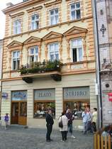 Liberec (Reichenberg), Wohn- und Gesch�ftshaus - Sommer 2004