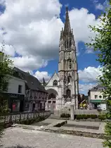 Lillebonne, Notre-Dame Kirche, erbaut im 16. Jahrhundert (14.07.2016)