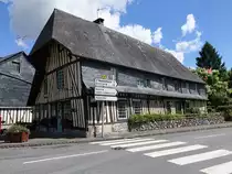 Wandrille, Fachwerkhaus in der Rue des Cailettes (14.07.2016)