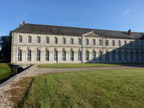 Abtei Notre-Dame du Bec-Hellouin, erbaut im 17. Jahrhundert (15.07.2016) 