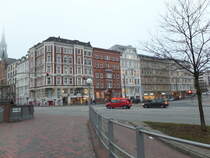 8208 Hamburg am 15.12.2016: die Strae „Brandstwiete“ /