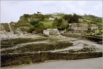 Lee Bay. Die kleine Ortschaft Lee liegt an der Nordk�ste Devons.
Scan eines Fotos vom Sommer 2002.