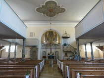 Windsbach, Innenraum der Ev. Stadtkirche St. Margaretha (26.05.2016)