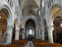 Auvers-sur-Oise, Innenraum der Kirche Notre-Dame-de-l'Assomption (16.07.2016) 