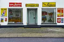 Alte Tante-Emma-Laden in Aggerschau (d�nisch: Agerskov) in Nordschleswig (d�nisch: S�nderjylland). Aufnahme: 18. Februar 2017.