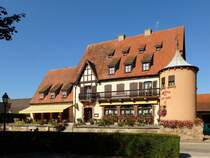 Neunkirch, Restaurant  Deux Clefs  (Zwei Schlssel), Sept.2016