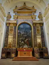 Mantua, Hochaltar in der St. Barbara Kirche (08.10.2016)