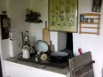 Innenaufnahme von der Alpe Scheidwang am Ende des Gunzesrieder Tals (Landkreis Oberallg�u - Sommer 2004)