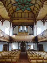 H�hefeld, Innenraum der Ev. Kirche (15.06.2016)