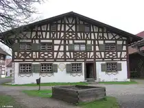 Bauernhaus im Schw�bischen Bauernhofmuseum Illerbeuren (Gemeinde Kronberg, Landkreis Unterallg�u - Ostern 2005)
