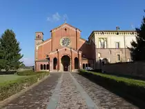 Alseno, Abbazia di Chiaravalle della Colomba, erbaut ab 1145 (10.10.2016)