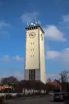 Wasserturm Schwarzheide im M�rz 2017