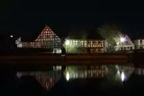 Fachwerkh�user in Marktzeuln am 17.03.2017.