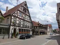 Steinheim an der Murr, Gasthof Lamm in der Marktstra�e (26.06.2016)