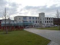 Rathausplatz Guben, vormals Gel�nde Berlin-Gubener Hutwerke am 08.01.2008