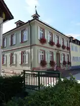 Jechtingen, historisches Rathaus in der Dorfstra�e (14.08.2016)