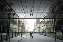 Unter den Brcken in der Plauenschen Strae in Leipzig. Aufnahme: 1. Mai 2017.