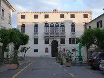 Koper, Palazzo Tacci mit Museum Pokrajinski in der Kidriceva Stra�e (28.04.2017)