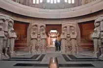 Krypta mit Totenw�chter im V�lkerschlachtdenkmal in Leipzig. Aufnahme; 29. April 2017.