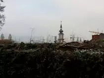 LINZ, Stadt der T�rme, Stadt der Kr�ne; 161205