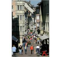 Fu�g�ngerzone  Tanne  in Schaffhausen. 20.11.2006 (Matthias)