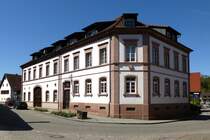 Heimbach, das Restaurant  Sternen  im Ortszentrum, Mai 2017