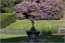 Bochum. Im gro�en Stadtpark bot sich mir dieses Motiv mit einem Brunnen. 22.05.2017