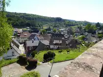 Nordweil, Blick von der Kirche Hl.Barbara �ber den Ort, Juni 2017
