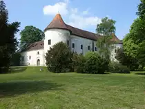 Jastrebarsko, Schloss der Grafen Erd�dy, erbaut ab 1520 (01.05.2017)