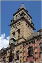 Bremen. Der markante Uhrturm des Alten Gerichtshauses. Das Geb�ude wurde 1895 fertiggestellt und ist heute Sitz des Landgerichts. 31.05.2017