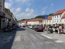 Samobor, H�user am Hauptplatz Kralja Tomislava (01.05.2017)
