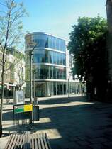 ERFURT, Anger - Blick zum Sporthaus, Fr�hjahr 2003