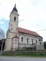 Pakrac, serbisch-orth. Dreifaltigkeitskathedrale, erbaut von 1793 bis 1796 vom Wiener Architekten Hermann Boll� (02.05.2017)