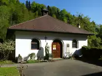 Lucelle, die Kapelle Notre Dame auf dem ehemaligen Klostergel�nde, 1960 eingeweiht, Mai 2017