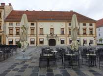 Varazdin, Draskovic-Palast, erbaut 1756 durch Franjo Nadasdy, Rokokostil (03.05.2017)