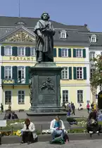 Beethoven-Denkmal auf dem M�nsterplatz in Bonn - 10.05.2017