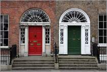 Dublin. Typische Haustren im Georgianischen Dublin. 28.04.2017