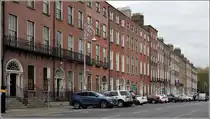 Dublin. Georgianische H�userzeile am Merrion Square South. 28.04.2017