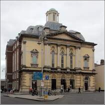 Dublin. Das Davenport Hotel an der Merrion Street Lower. 28.04.2017