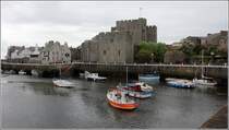 Castletown. Der manx-glische Name lautet: Balley Chashtal. Castle Rushen liegt am Silverburn River und entstand im 13. Jahrhundert. Damals gehrte die Isle of Man zum Knigreich Norwegen. 29.04.2017