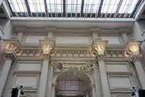 Das Innenportal III �ber dem mittleren Bogen am Tag der offenen Baustelle am 24.Juni 2017 im Berliner Schloss.