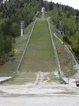 Rateče, Skiflugschanze Letalnica bratov Gori�ek in Planica, erbaut 1969 (05.05.2017)