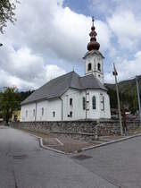 Camporosso, St. Pietro Kirche, erbaut ab 1444 mit barocker Ausstattung (05.05.2017)