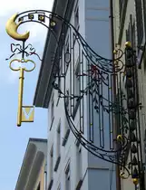 Einsiedeln, Haus zum Schl�ssel in der Hauptstra�e, Mai 2017